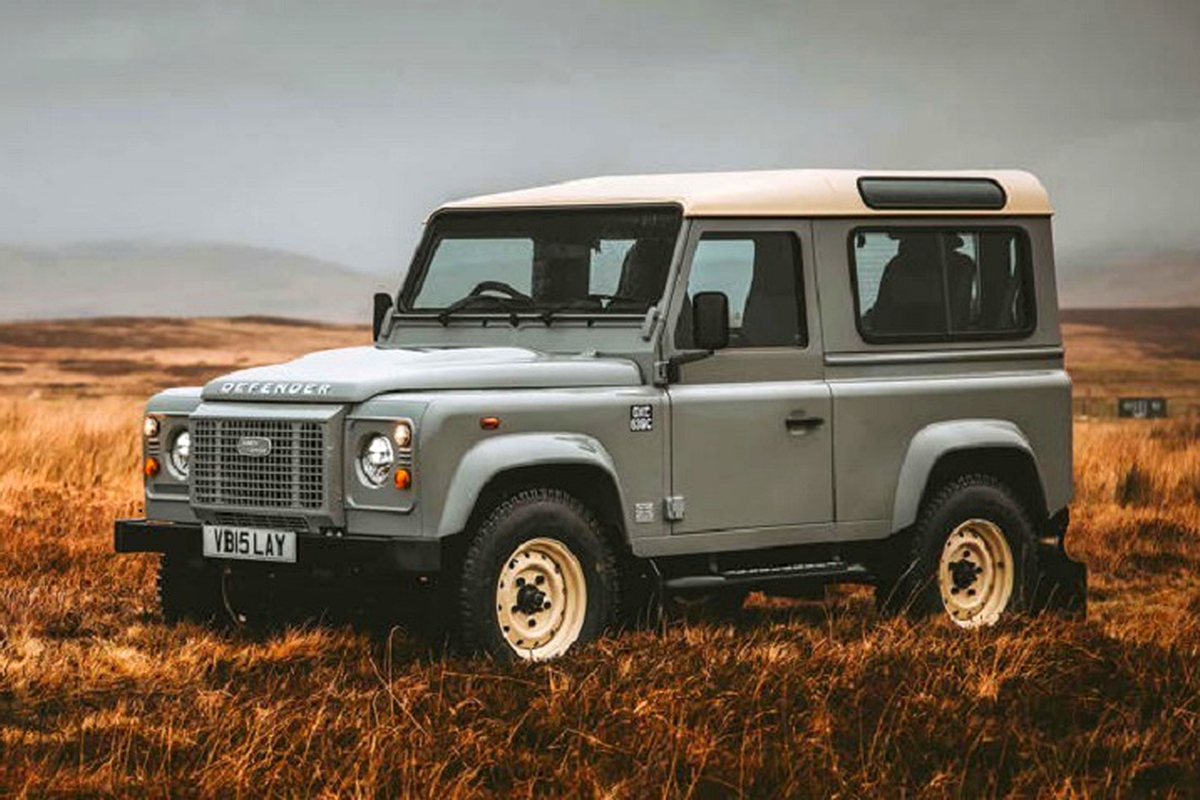 Land Rover Classic reveals Classic Defender Works V8 Islay Edition
