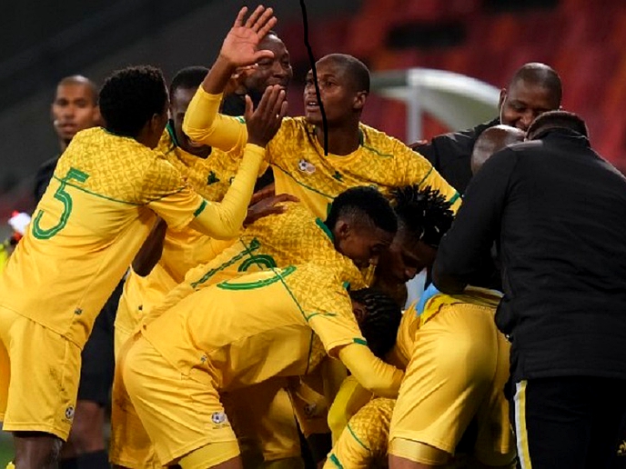 Bafana thrash Mozambique to secure final spot