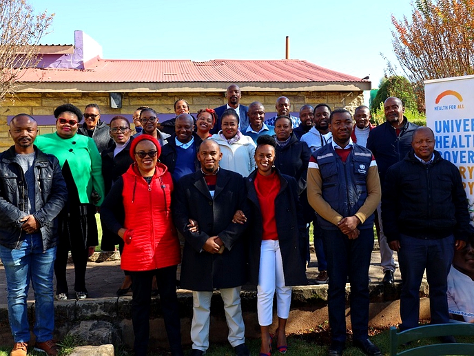 WHO trains health specialists in Lesotho