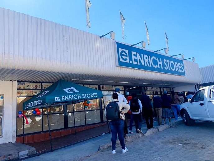 Econet partners with Enrich stores