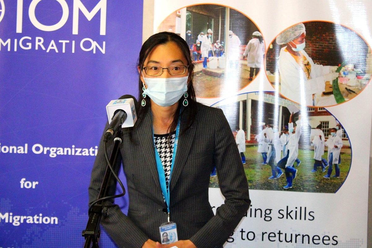IOM lifts Lesotho migration flag high