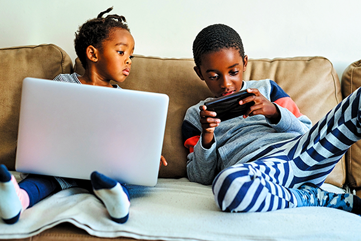 Frequently using digital devices to soothe young children may backfire