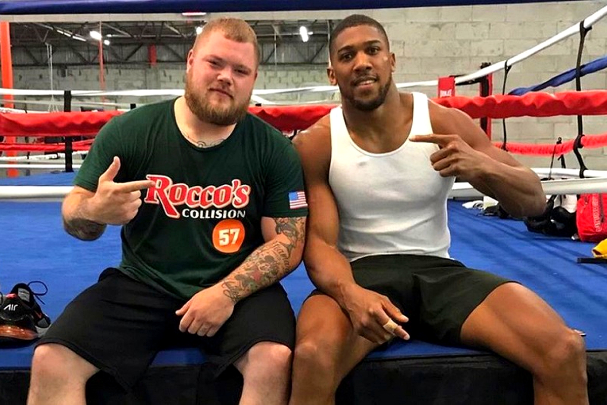 Joshua ‘dropped’ in sparring by little-known fighter