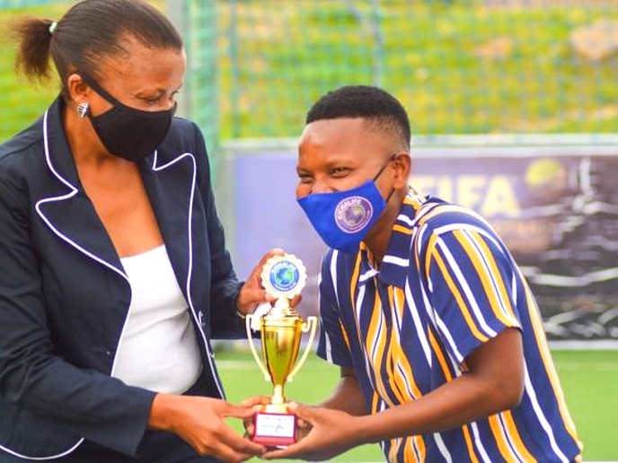 Lesaoana wins big at Kick4Life Ladies awards