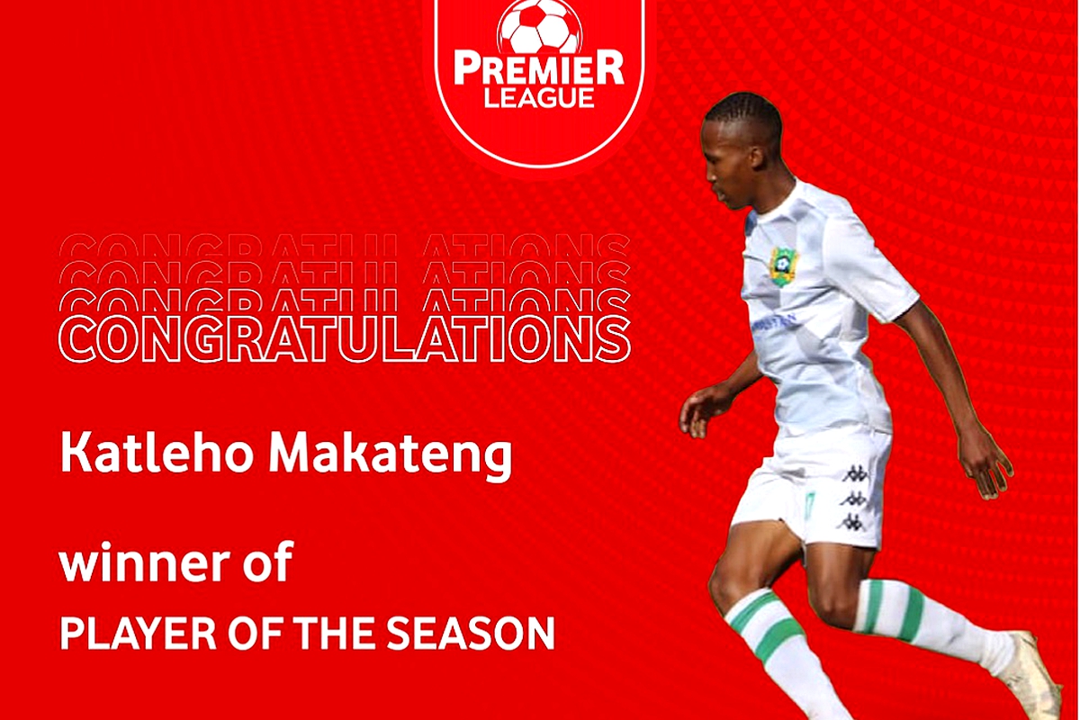 Makateng wins big at Vodacom Premier League awards