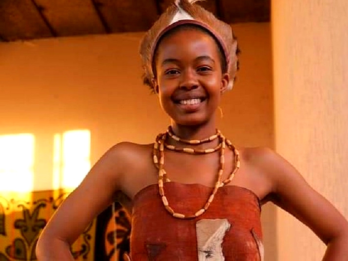 Ngatane wows judges at Miss Culture Lesotho 2022