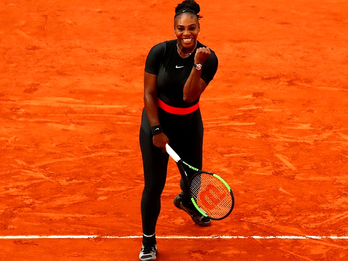 Serena Williams can no longer wear her sleek jumpsuit at the French Open