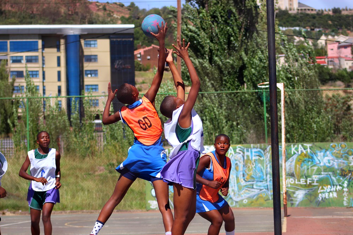 Lesotho U-21 netball team takes on SA