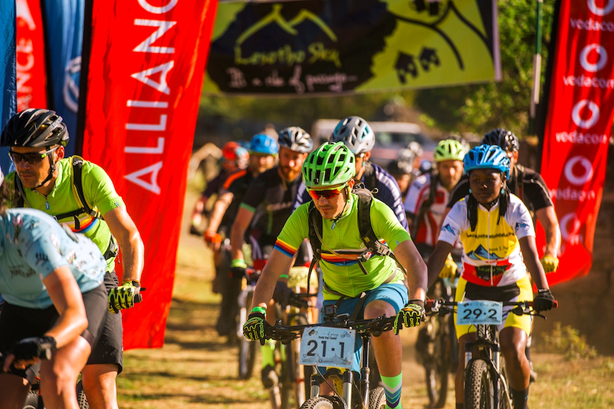 Lesotho Sky hosts first-rate cycling tourney