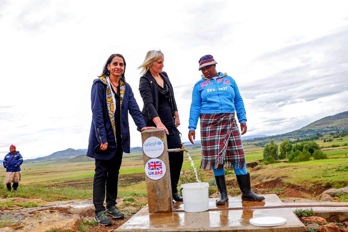 UNICEF water supply reaches destitute rural communities
