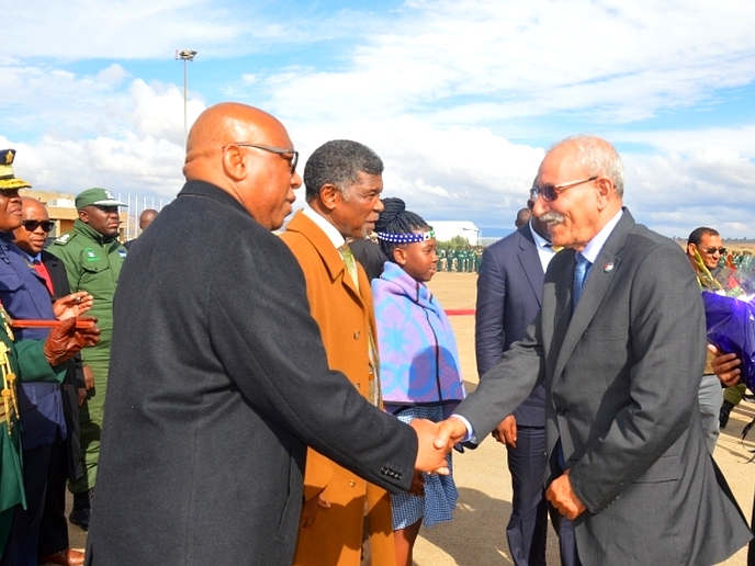 Saharawi President visits Lesotho