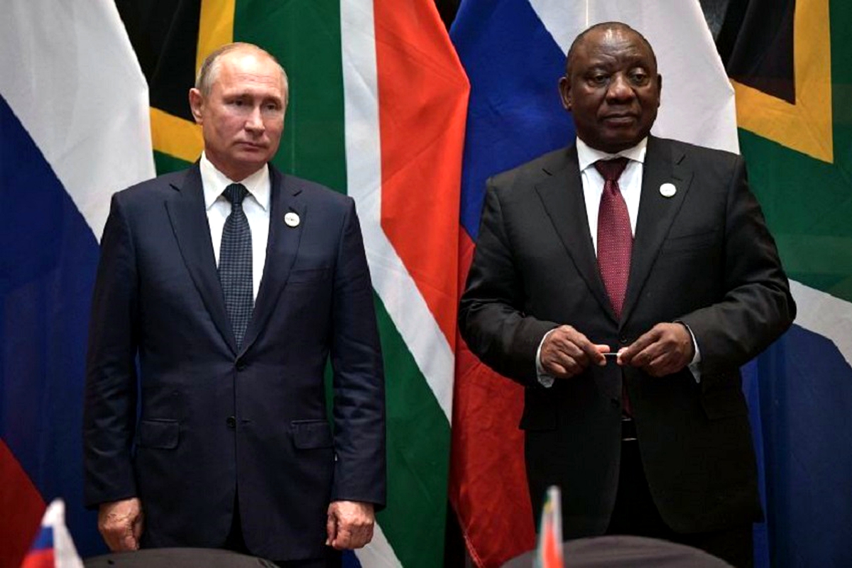 Ramaphosa discusses peace mission with Putin