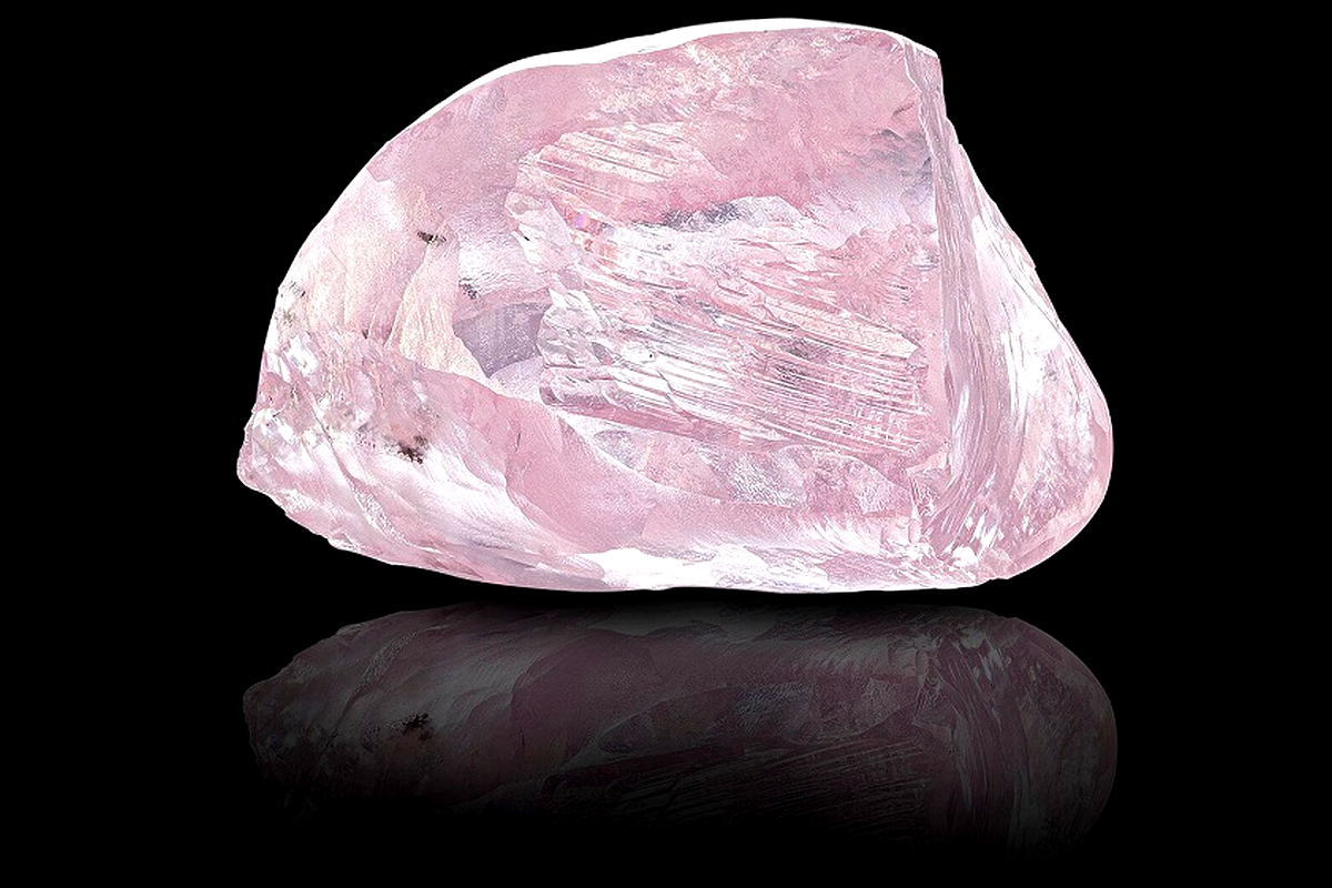 Lesotho Mine Yields 108-Carat Pink Diamond