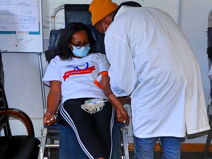 Lesotho blood bank runs dry