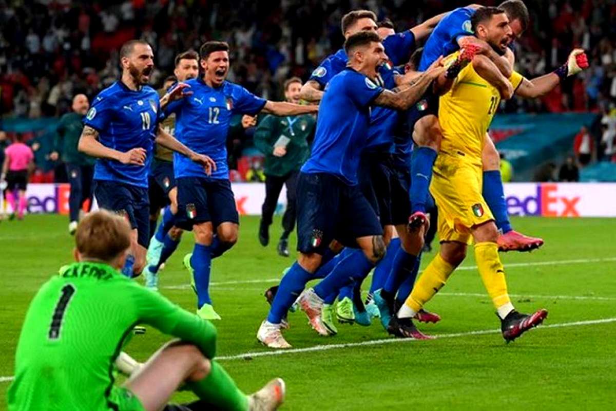 Italy beat England on penalties to clinch Euro title
