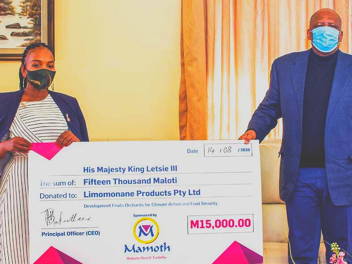 King supports healthy living projects