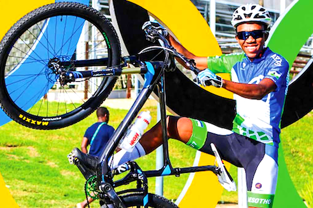 The formidable MTB cyclist - Phetetso Monese