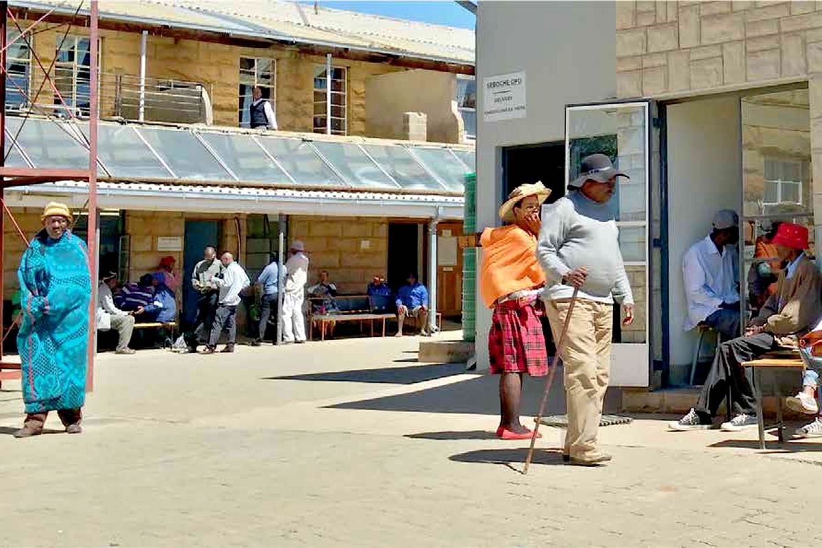 Lesotho health system under threat