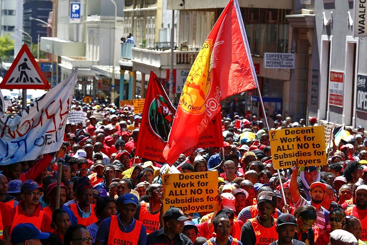 SA in nationwide strike in protest against cost of living