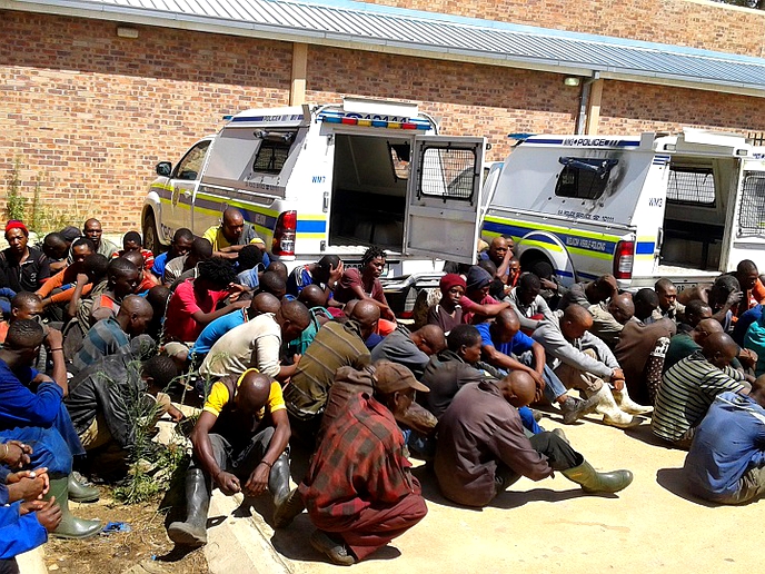 36 Basotho zama zamas arrested in North West